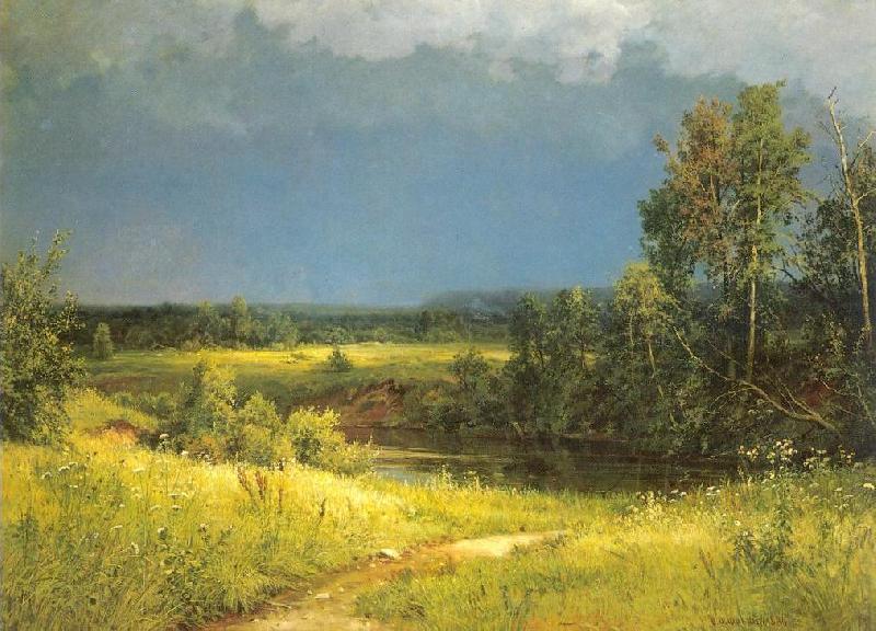 Ivan Shishkin Before a Thunderstorm oil painting image